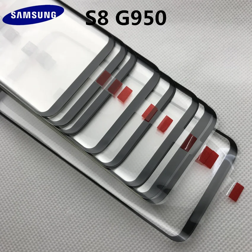 samsung Galaxy s8 edge G950 G950F полный корпус крышка батареи заднее стекло+ Переднее Сенсорное стекло запасные части инструменты