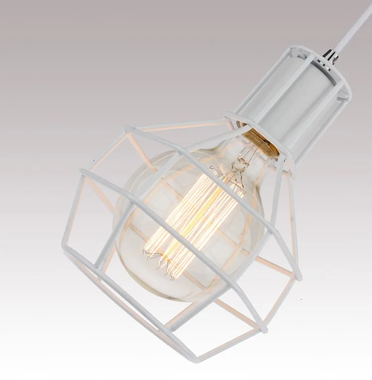 Mordern Nordic ретро Edison лампочки Люстра Винтаж чердак античный регулируемый diy E27 Книги по искусству паук потолочный светильник лампа свет