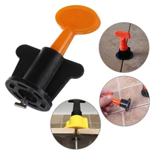 50 шт./пакет многоразовые анти-липы уровня клинья плитки выравнивания разделители Carrelage выравнивание система обнаружения плоскогубцы здание для Floorin