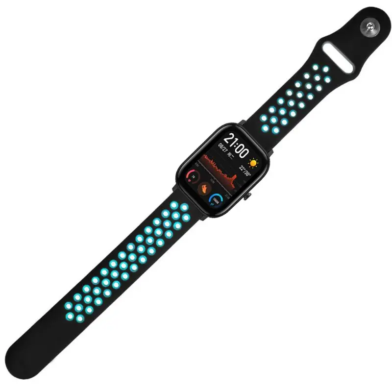 Мягкий силиконовый ремешок для часов для Xiaomi Huami Amazfit GTS/GTR 42 мм часы