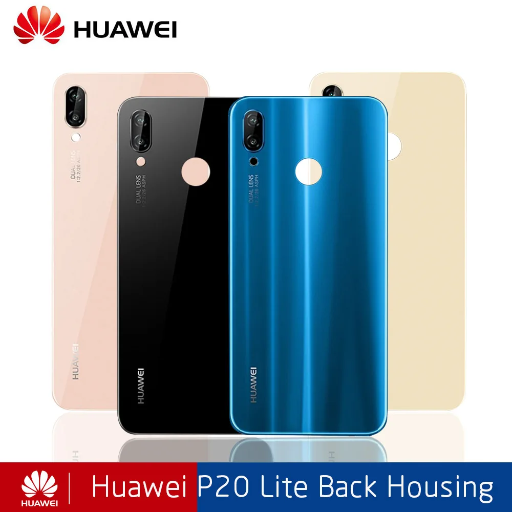 

Back Housing for Huawei P20 lite / nova 3e Rear Battery Cover Replacment Back Door Cover Case for P20 Lite with sticker & tools