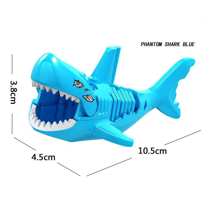 

Mini Animal Building Blocks Sharks Colorful Christmas Birthday Gift Assembly Toy Educational Toys For Children Building Block