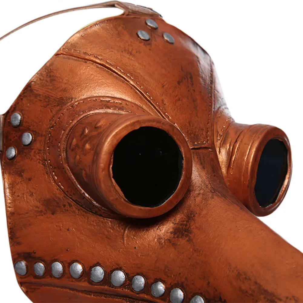 Средневековая стимпанк маска Чумного доктора длинный нос Косплей Необычные маски латекс Хэллоуин вечерние реквизит