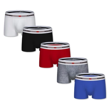

5Pcs/Lot Cotton Underwear Men Boxer Homme Mens Underwear Boxershorts Men Boxers Sexy Boxer Shorts Gay Underpants Lingerie AD45