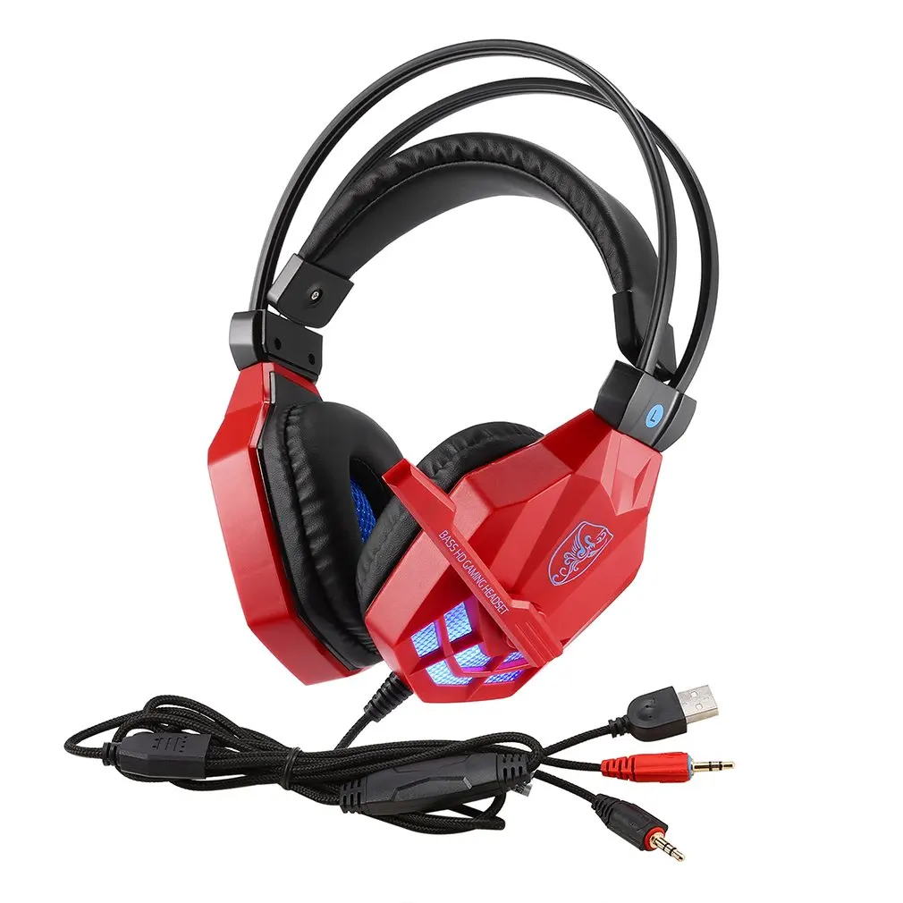 SY850MV Fashionable Design Gaming Headsets Home Office Wired Noise Cancelling Headphone With Microphones For Computers PC