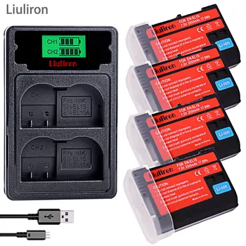 

bateria EN EL15 EN-EL15A ENEL15 EN-EL15 Battery pack for Nikon D500 D600 ,D610 D750 D7000 D7100 D7200 D800 D800E D810 D810A&1 v1