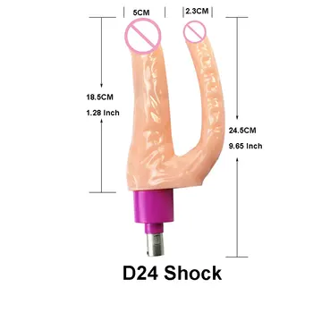 Fredorch Sex machine accessories 3XLR Connector big Dildo Skin color dildo vibrating dildo bendable dildo heated dildo 2