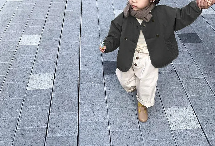 Girl Jackets Casual Double Breasted Girls Outerwear Toddler Baby Coats Autumn High Quality Kids Windbreaker 2 3 4 5 6 Years