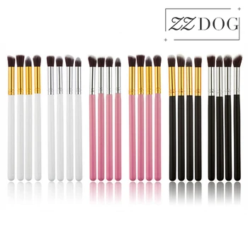 

ZZDOG 4Pcs Detail Makeup Brushes Set Eyeshadow Highlight Blending Brush Professional Cosmetic Beauty Tools Natural Hair New