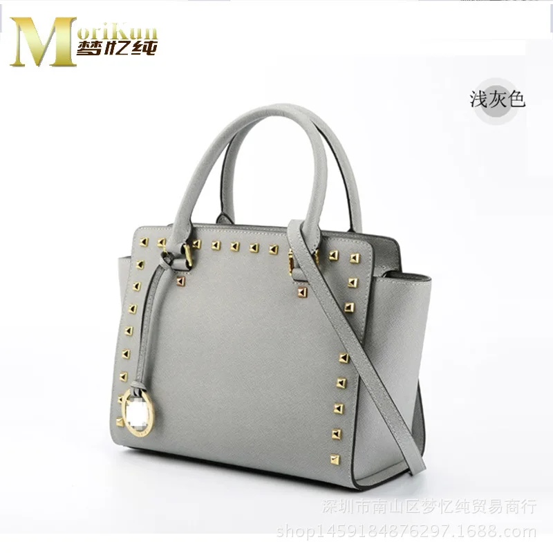 

Smiley mao ding kuan WOMEN'S Bag Cross Pattern Cowhide Hand Single-shoulder Crossbody Bag Versatile Cool Western Style