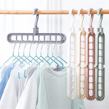 

Hot Sale Clothes Coat Hangers Organizer Plastic Multifunctional Clothes Hangers Baby Clothes Drying Racks Storage Rack Hangers