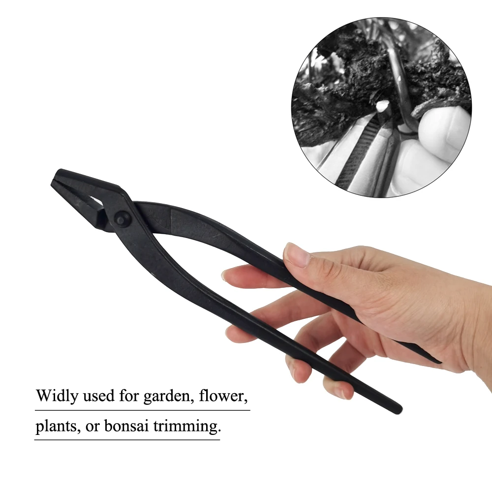 AGPtek® Bonsai Tool 14-Piece Carbon Steel Shear Set and Tool Kit 