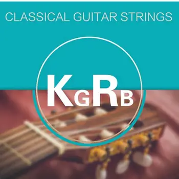 

6pcs/set Classical Guitar Strings Silver-plated Nylon Strings Musical Instrument Maintain Replacement Accessory