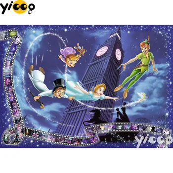 

Full Square/Round drill Diy diamond Painting 5D diamond embroidery Peter Pan Diamond mosaic Home Decor Gift BX0462