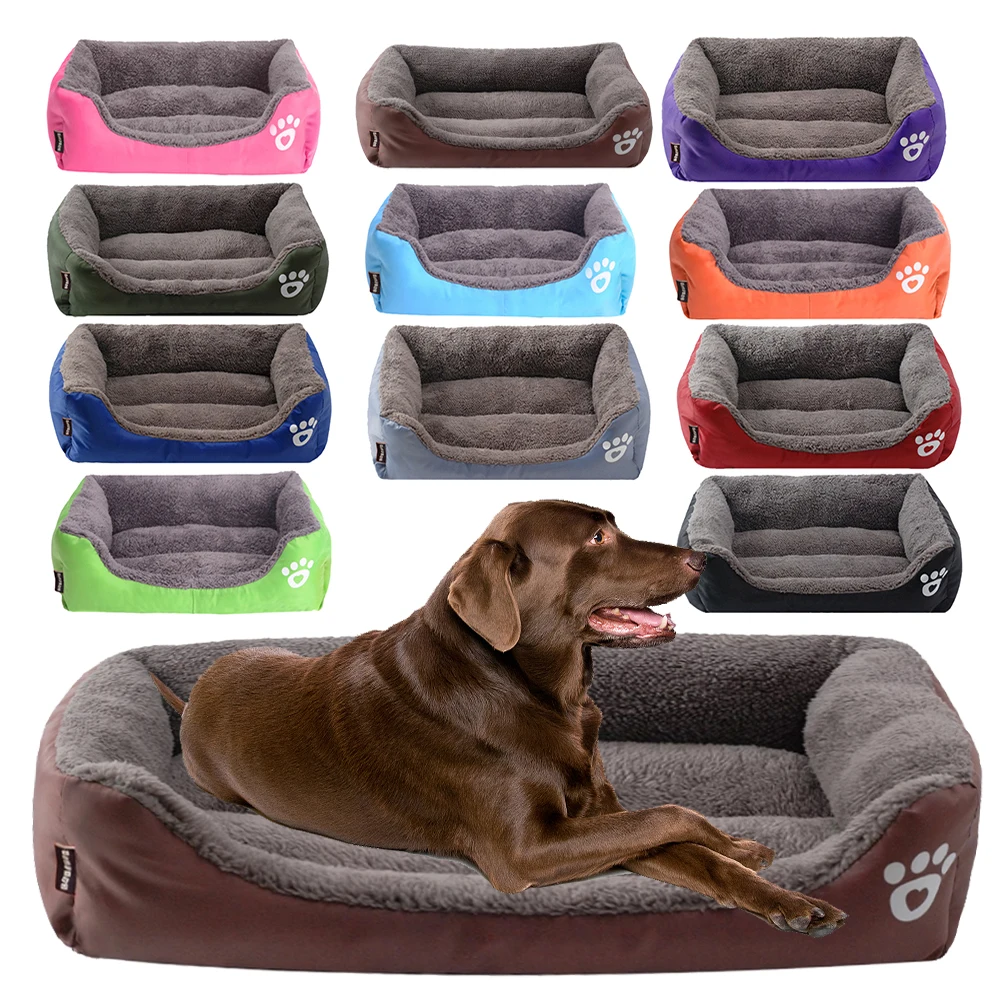 Winter Warm Large Dog Sofa Bed Dog Kneel Cat Mats House Cushion Pet Sleeping Sofa Beds Mat for Large and Small Pet Bed Pet House Pet Bed Mat Dog Bed Pet Cushion