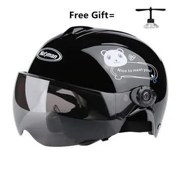 

Brands Children Motorcycle Helmet Cartoon Kids Helmet For Motorcycle half Face Helmet Casco Capacete Retro Caps 1-8 olds