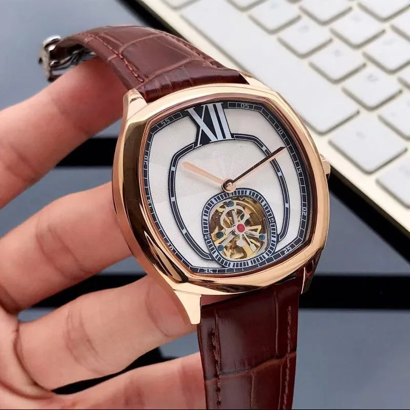 WG10155 Mens Watches Top Brand Runway Luxury European Design Automatic Mechanical Watch