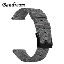 Холщовый нейлоновый ремешок для часов 18 мм 20 мм 22 мм универсальный ремешок для часов быстросъемный ремешок застежка из нержавеющей стали браслет+ Инструменты