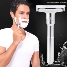Adjustable Razor Classic Safety Shaving Razor Alloy Nose Trimmer Beard Hair Trimmer T1K7