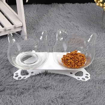 

Hot Delicate Anti-Vomiting Orthopedic Pet Bowl Cat Dog Food Water Feeder Feeding Dishes Protect Cervical