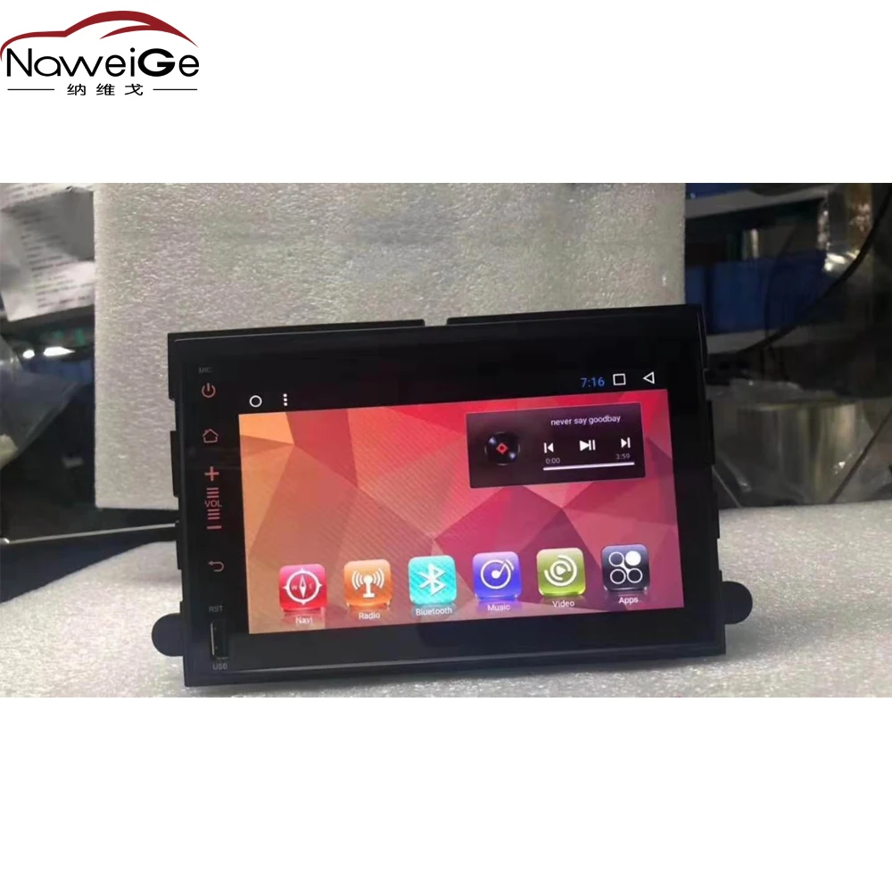 7-дюймовый автомобильный dvd-плеер NaweiGe на Android для Ford F250/f350 2008-2010 центральный