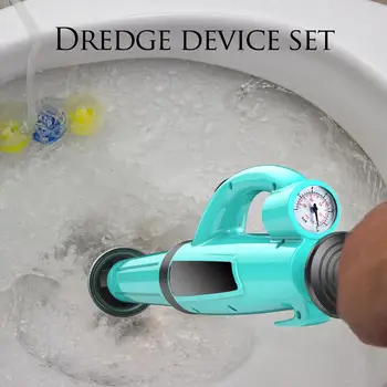 

Pipe Dredger Inflatable Household Toilet Drain Plunger High Pressure Sink Plunger Sealed Splash-proof