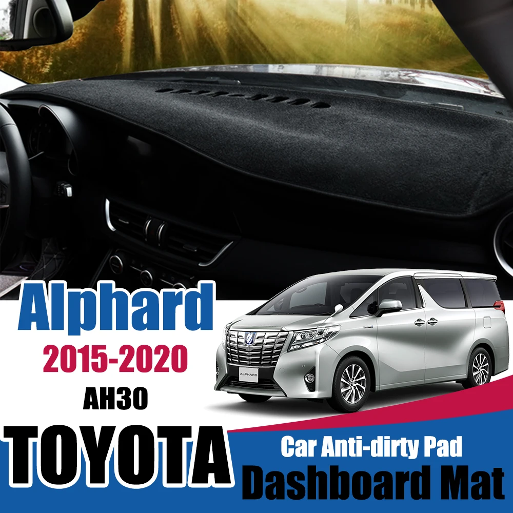 Накладка на приборную панель Солнцезащитный коврик для приборной панели Toyota Alphard