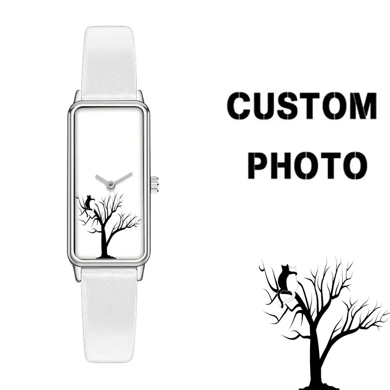 CL040 Custom Photo watch часы "сделай сам" водонепроницаемые для женщин поставьте свой