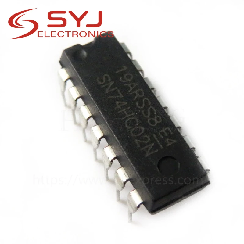10pcs/lot SN74HC02N SN74HC08N 74HC132 SN74HC32 74HC86 74HCT04 74HC14 74HCT00 74HCT02 DIP-14 In Stock | Электронные компоненты и