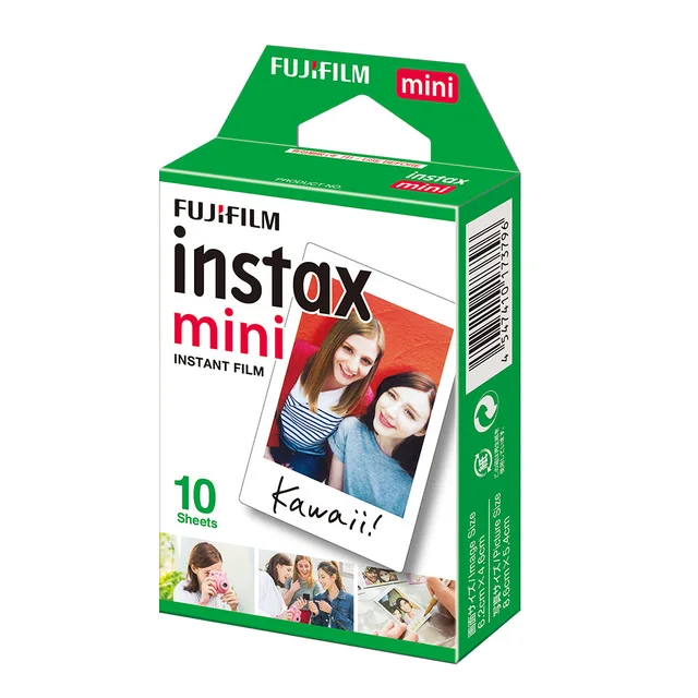 10-200 листов Fujifilm Instax Mini белая пленка мгновенная фотобумага для Instax Mini 8 9 7s 9 70 25 50s 90 камера SP-1 2 камеры - Цвет: 10 sheets