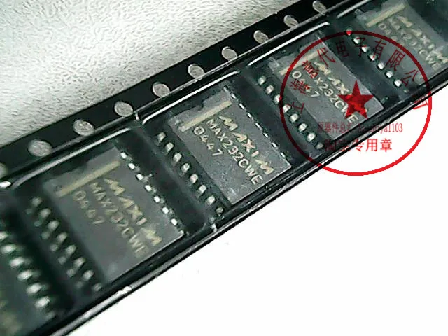 MAX232CWE лапками углублением SOP-16