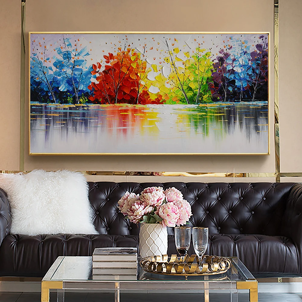 

Abstract Canvas Painting Hand Painted Oil Painting On Canvas Fashion Modern Wall Art For Living Room Decoration Picture Unframed