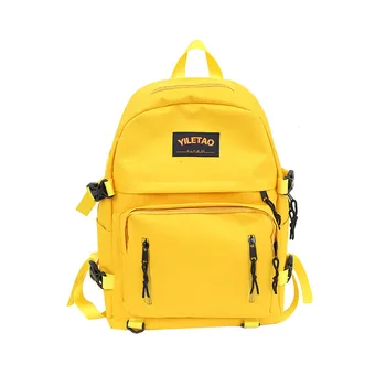 

Female Fashion Leisure School Bag For Teenage Girls High Quality Waterproof Nylon Women Backpack Travel Backpack Mochila