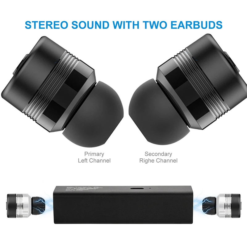 

Portable Wireless Bluetooth Earphone Tablet Noise Reduction Watches Earbud Microphone with Charging Box Phone Handfree