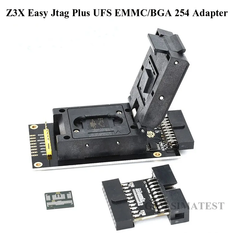 Оригинальный адаптер для розетки Z3X легкий Jtag Plus UFS EMMC BGA 254|Детали устройств связи|