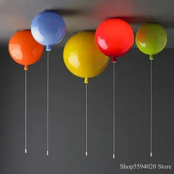 

Modern Simple Ceiling Lights Room Ceiling Lamp Creative Bedroom Home Lighting Led Ceiling Fixture E27 Children's Room Color Kids