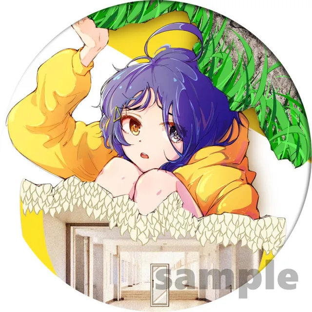 Cartoon WONDER EGG PRIORITY Ohto Ai Cosplay Badge Brooch Pin Anime Accessories For Clothes Backpack Decoration gift 3