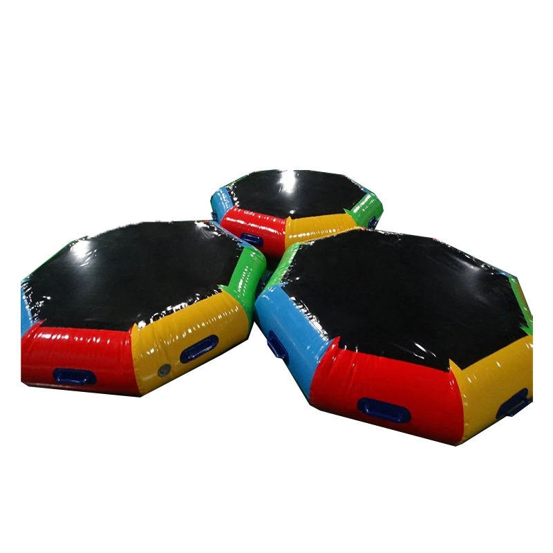 

water sports equipment inflatable fun sports game toy play equipment inflatable jump trampoline