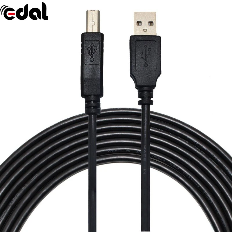 8 м кабель USB для принтера 2,0 мужчина к B Мужской кабель для принтера сканер 25 футов распродажа