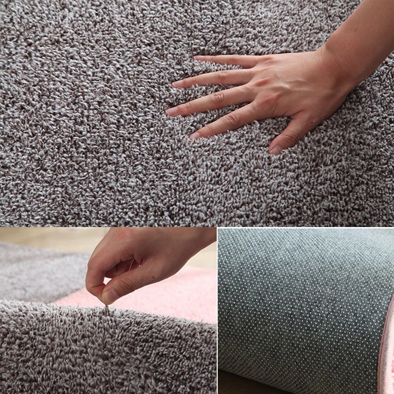 2 шт. нескользящий для пола ковер мягкий бархатный Коврик пазл детей ползать