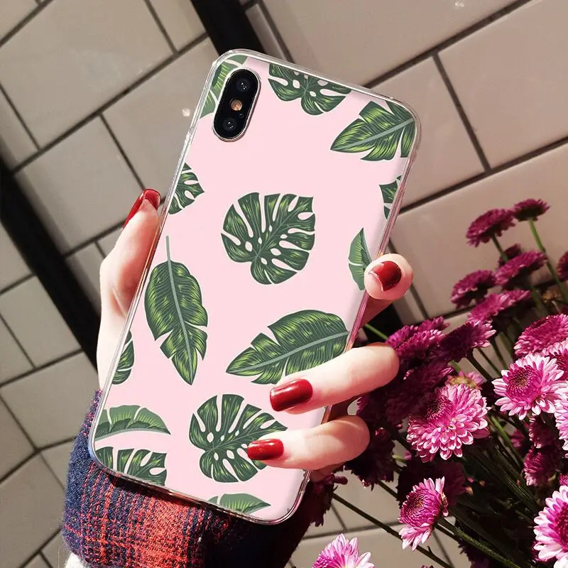 Palm tree Leaves Plant Flower pattern
