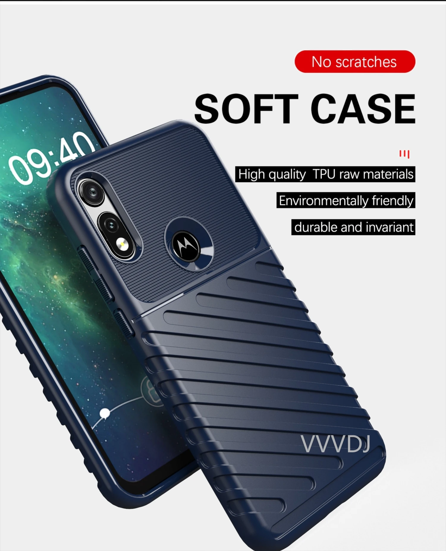 Защитный чехол для Moto E 2020 Edge Plus мягкий матовый Модный классический Motorola E6 play |