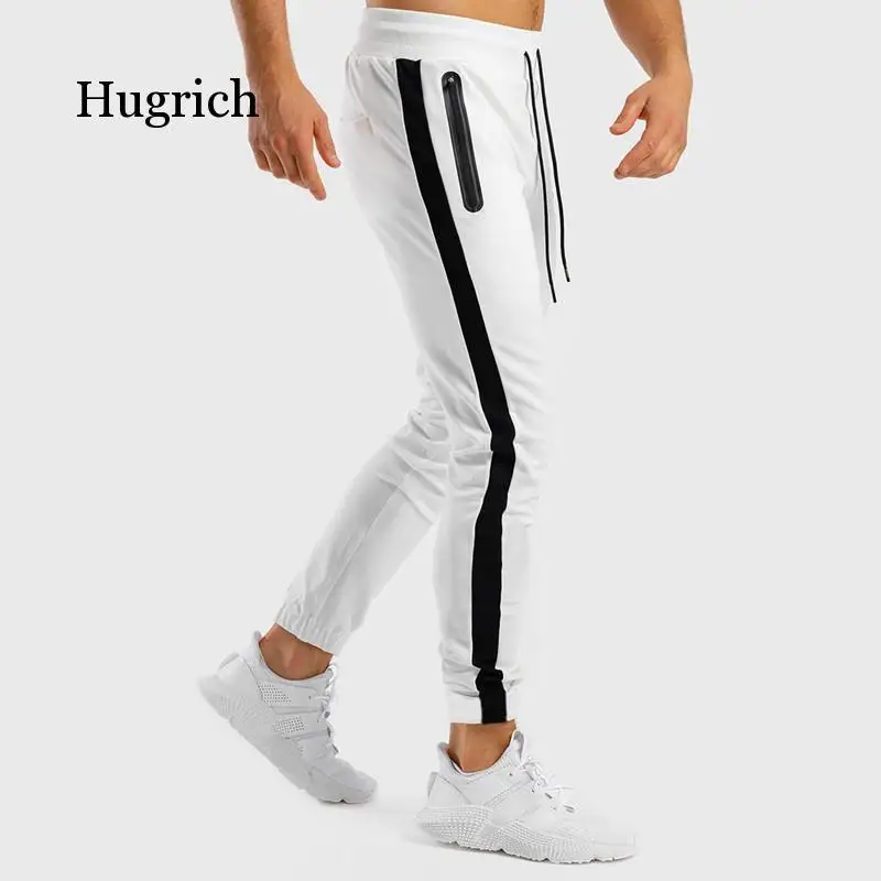 New Mens Trackpants Casual Pants Joggers Sweatpants Cotton Skinny Trousers Male Gyms Fitness Workout Sportswear Pencil Pants