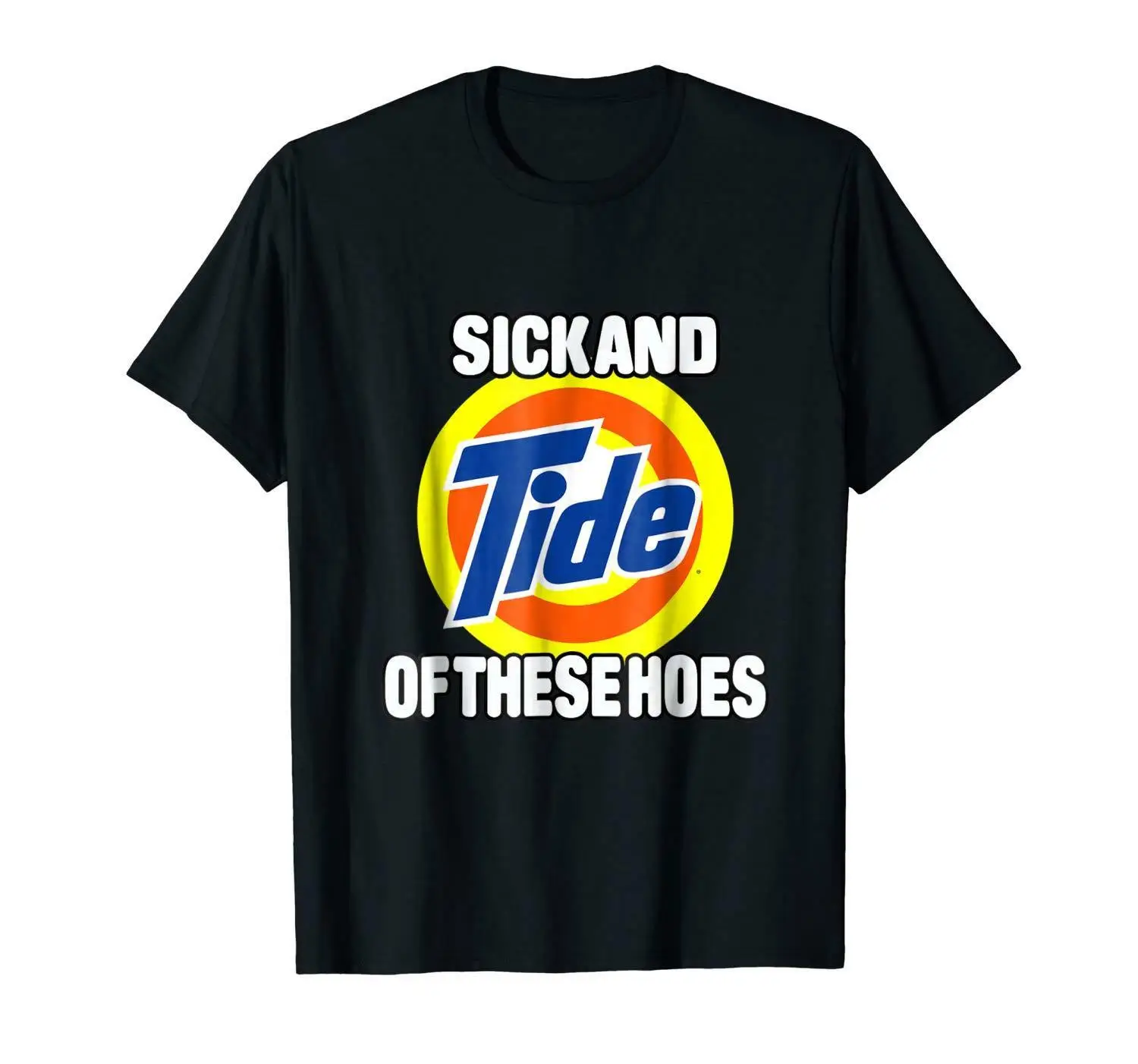 Болезни и Tide Of эти мотыги логотип пародия хлопковая рубашка комплект из черной