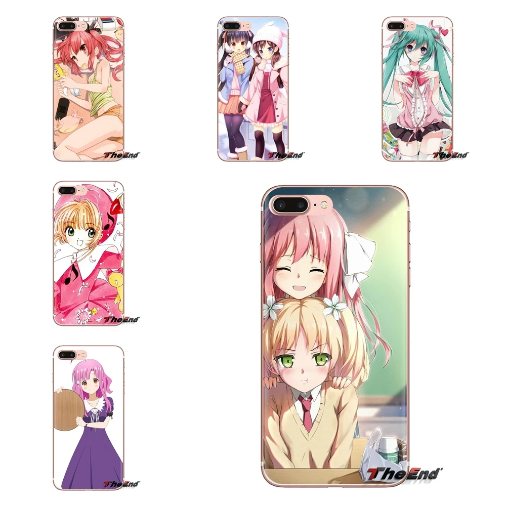 Sakura Trick anime For Samsung Galaxy A3 A5 A7 A9 A8 Star A6 Plus 2018 2015 2016 2017 Transparent Soft Cases Covers | Мобильные
