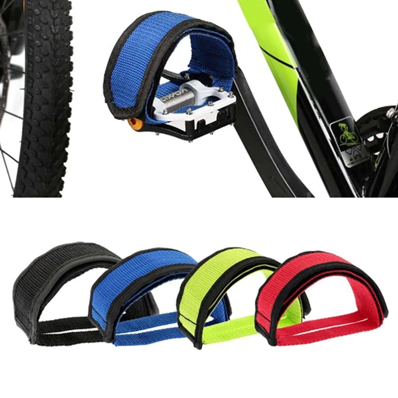 1 шт. нейлоновые велосипедные педальные ремни с зажимом для пальцев ремень