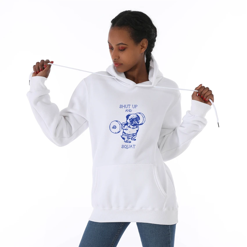 

2020 Autumn And Winter New The woman 13Color Hoodie Lady Printing Solid Color Hoodie Harajuku Loose Pullovers High Street Hoodie