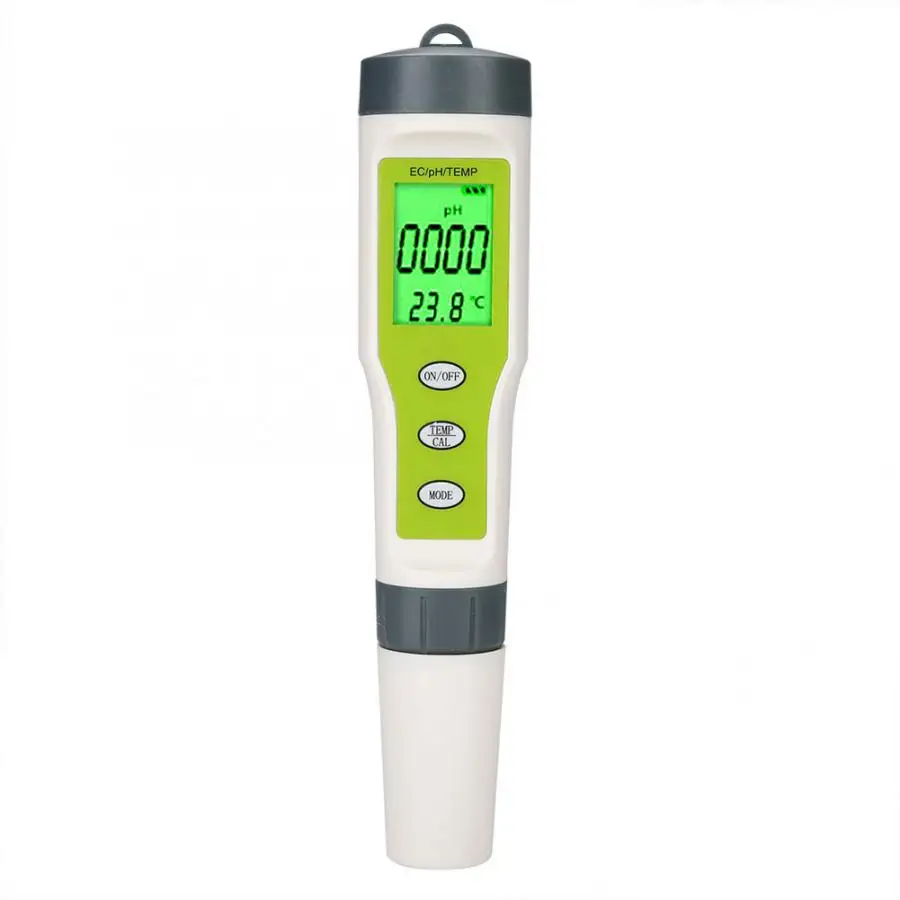Тест качества воды 3 в 1 PH/EC/Temp тест качества воды er с Blacklight дисплей воды PH цифровая ручка