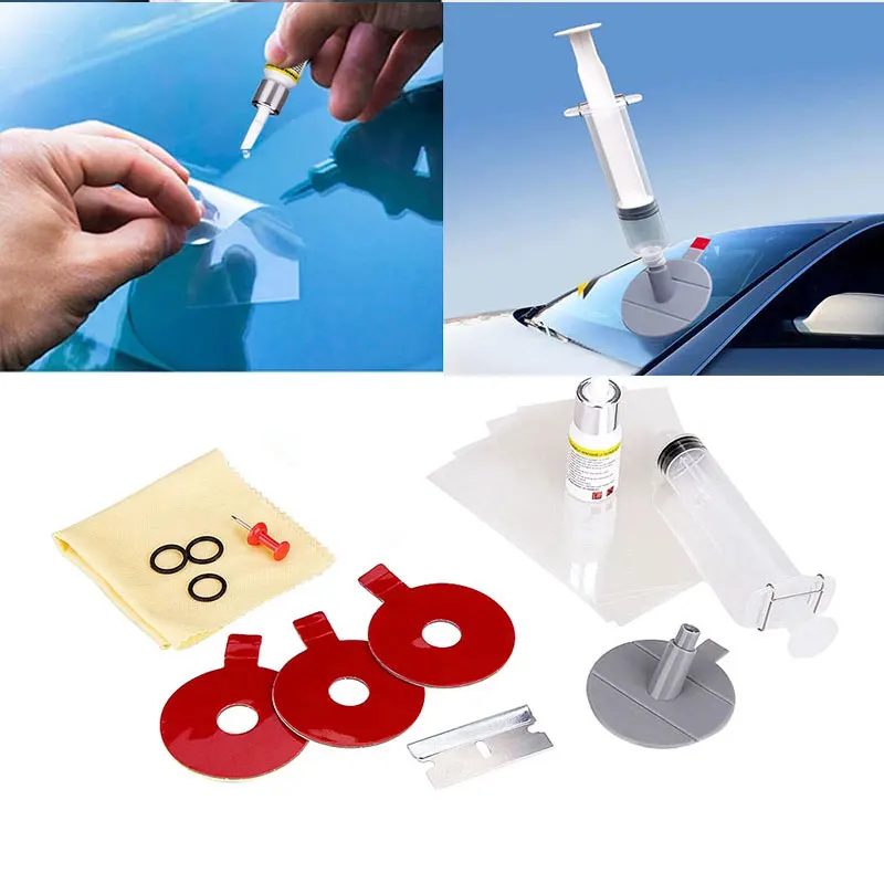 Набор для ремонта ветрового стекла автомобиля инструмент быстрой фиксации с