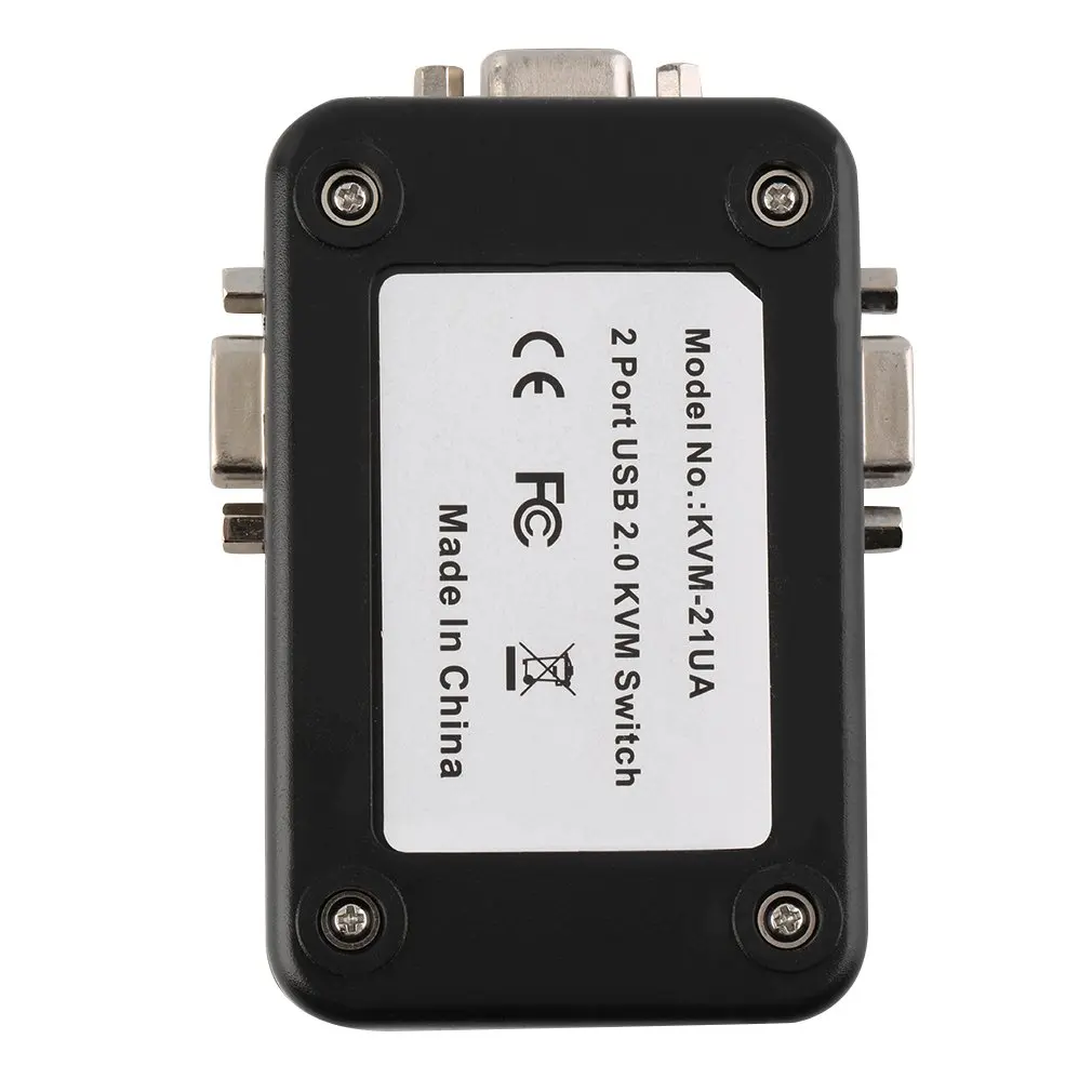 USB KVM переключатель 2 порта VGA SVGA Box 0 мышь клавиатуры 1920*1440 Vga разделитель коробка